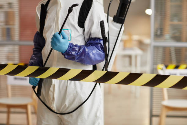 Professional Biohazard Cleanup technician working in Gothenburg, NE